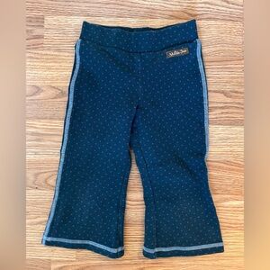 Matilda Jane Teal and Pink Polka Dot Pants